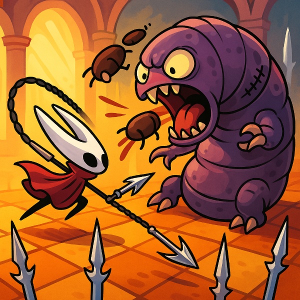 Обложка Распутыватель в Hollow Knight: Silksong - как найти тайного босса и победить его во всех фазах