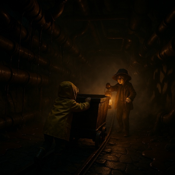Обложка Little Nightmares 3 - как пройти головоломку с вагонеткой в «Шоколадной фабрике» (глава 2)