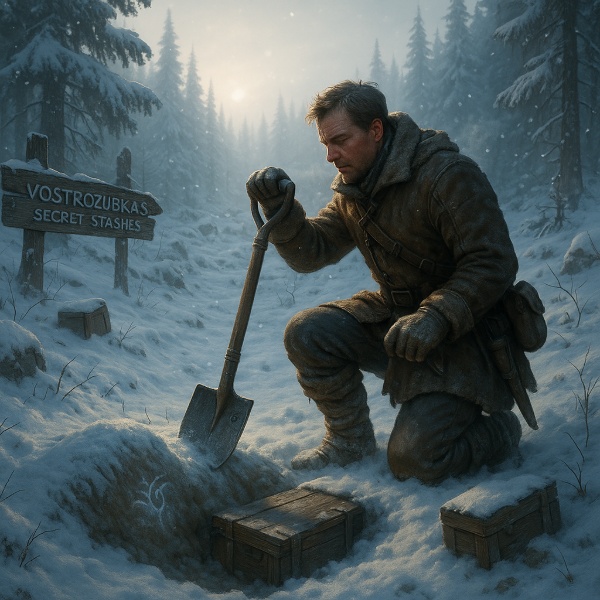 Обложка Winter Burrow: как найти все тайники Вострозубки - локации, лопата и награды