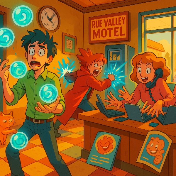 Обложка Rue Valley (Рю-Вэлли): полное прохождение по циклам и решения головоломок временной петли