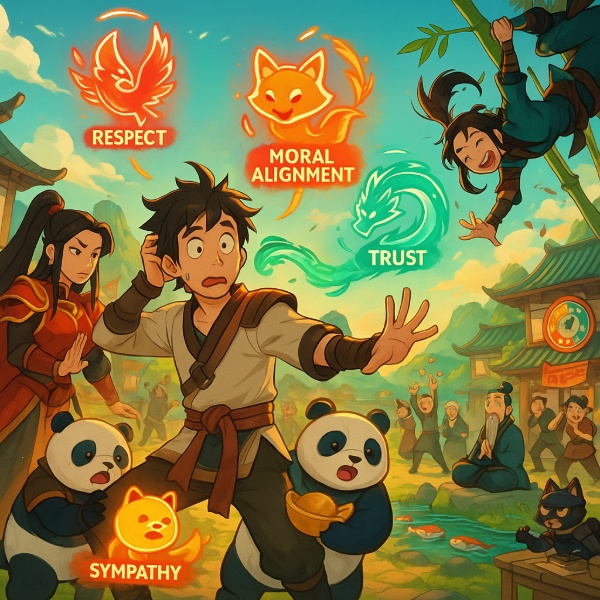 Обложка Where Winds Meet: гайд по отношениям - репутация, романтика с NPC и дружба в мультиплеере