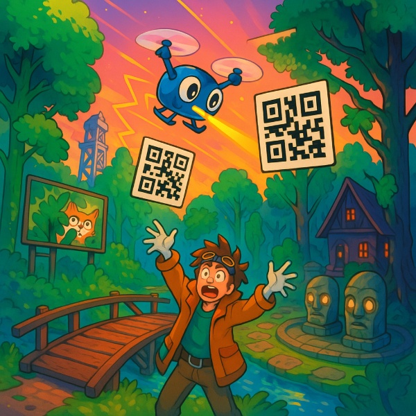 Обложка Hail to the Rainbow - Где найти все QR‑коды в игре: 11 скрытых изображений галереи и достижение «Архивариус»