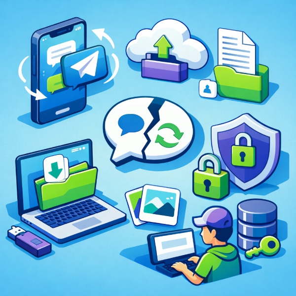 Обложка Как восстановить переписку в Telegram: проверенные способы, экспорт чатов и защита данных