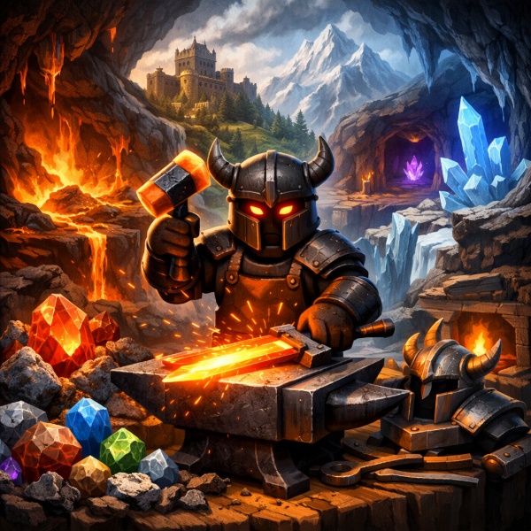 Обложка The Forge (Roblox): полный гайд по рудам и локациям - где добывать и как ковать топовую экипировку