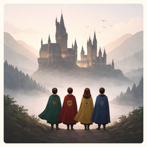 Обложка Hogwarts Legacy: какой факультет выбрать? Полное сравнение домов и квестов