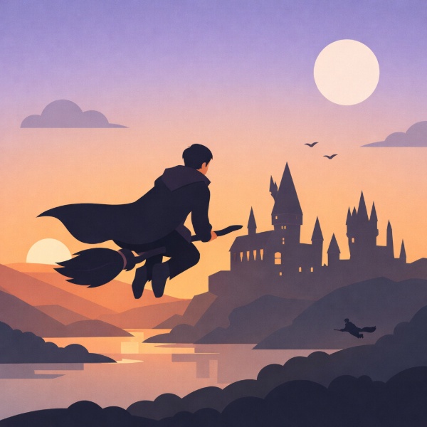 Обложка Полёты на метле в Hogwarts Legacy: как открыть механику, получить метлу и освоить управление