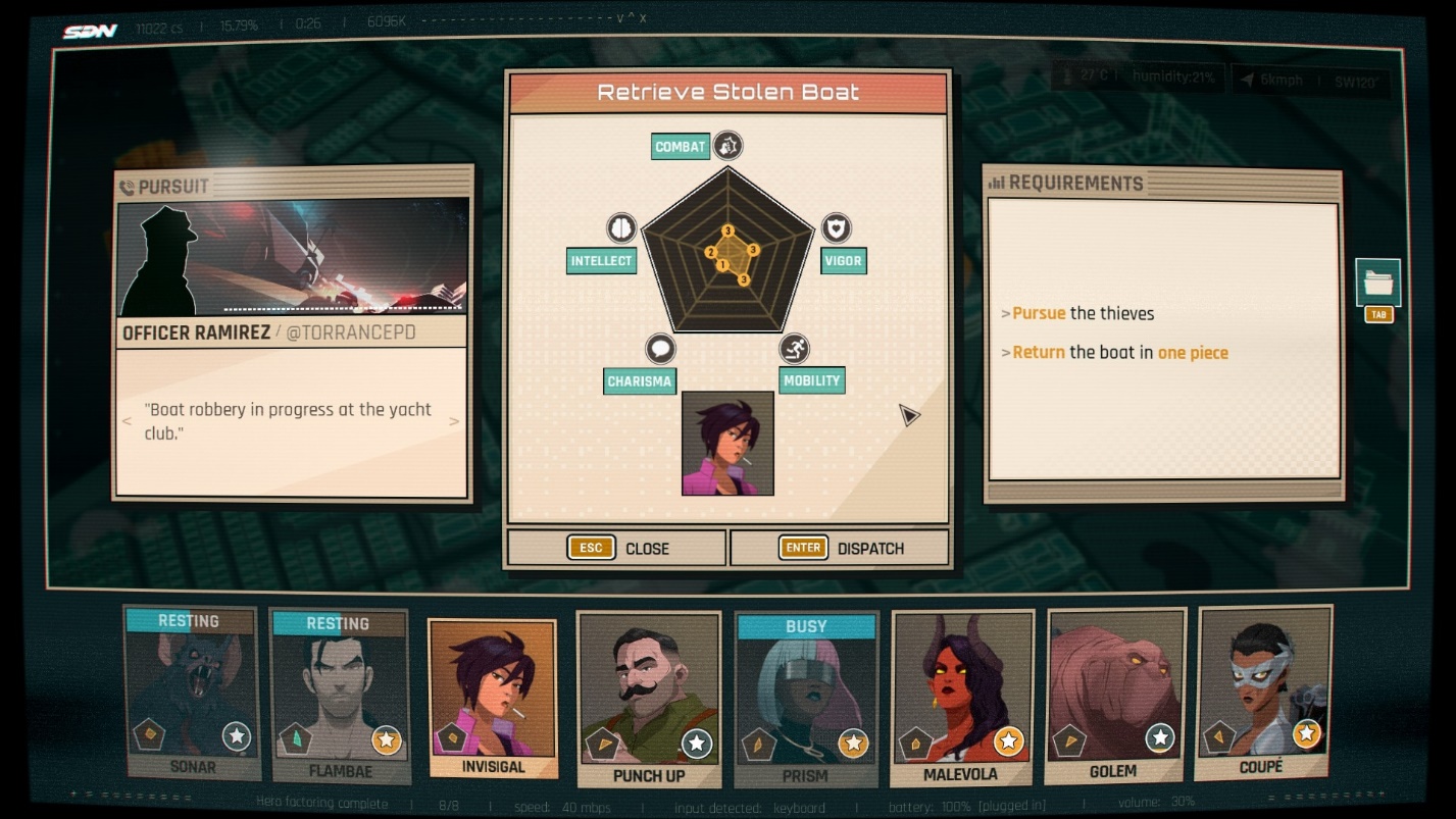 Невидива на миссии по возвращению яхты