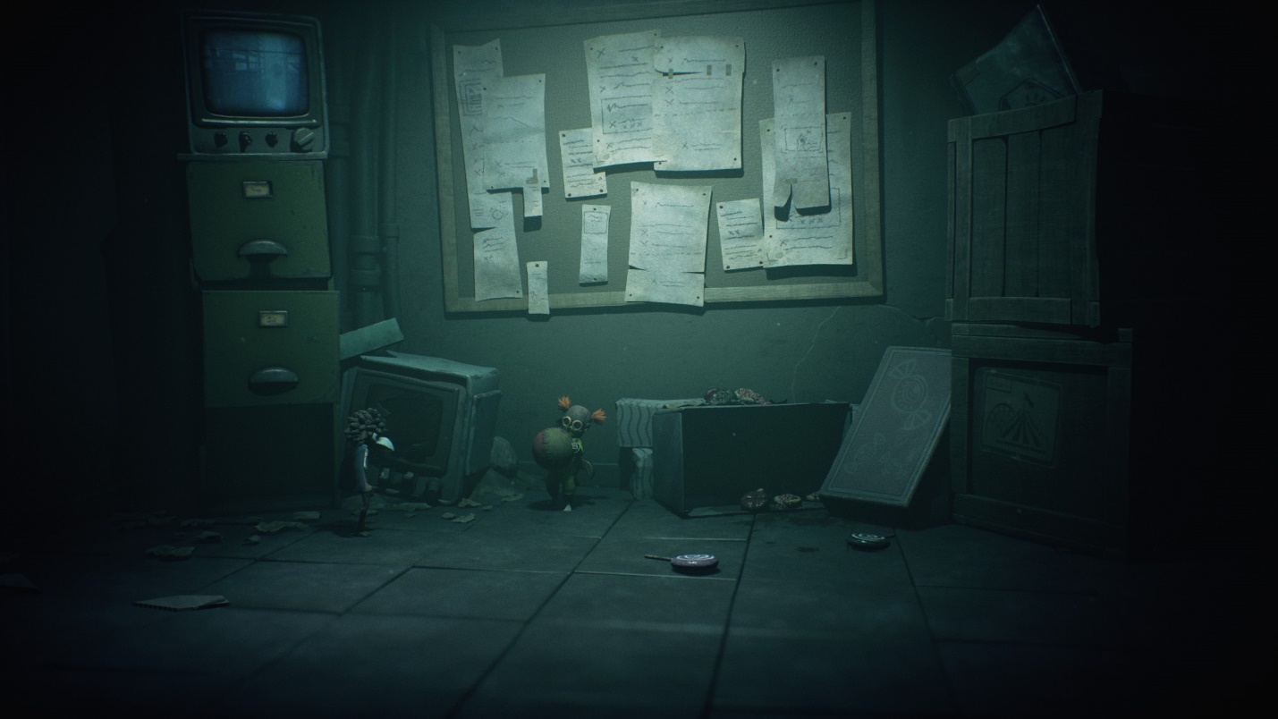 Достижение Хороший улов - попадание мячом в баскетбольное кольцо в главе Конфетная фабрика Little Nightmares 3