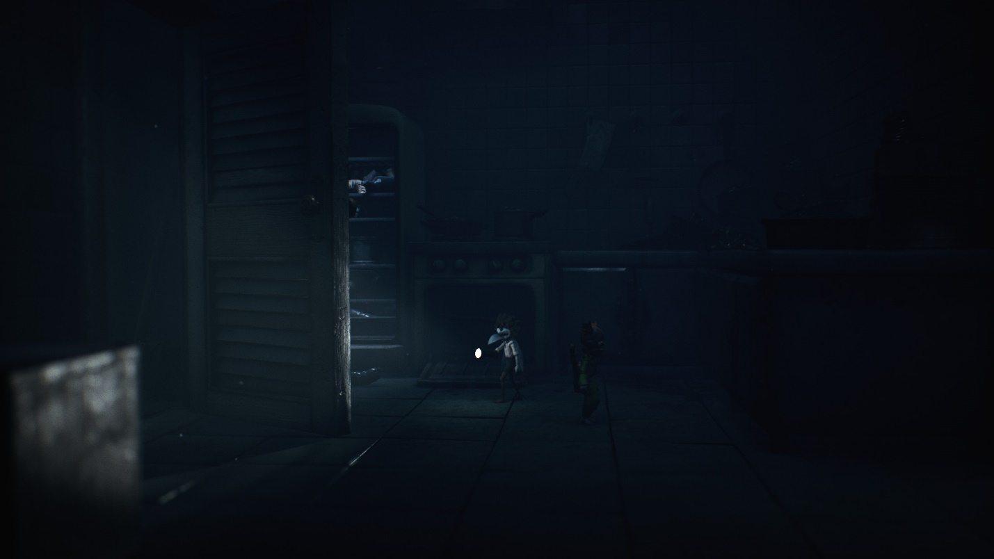 Достижение Курьерские услуги - передача сосиски мальчику в клетке в главе Карнавал Little Nightmares 3