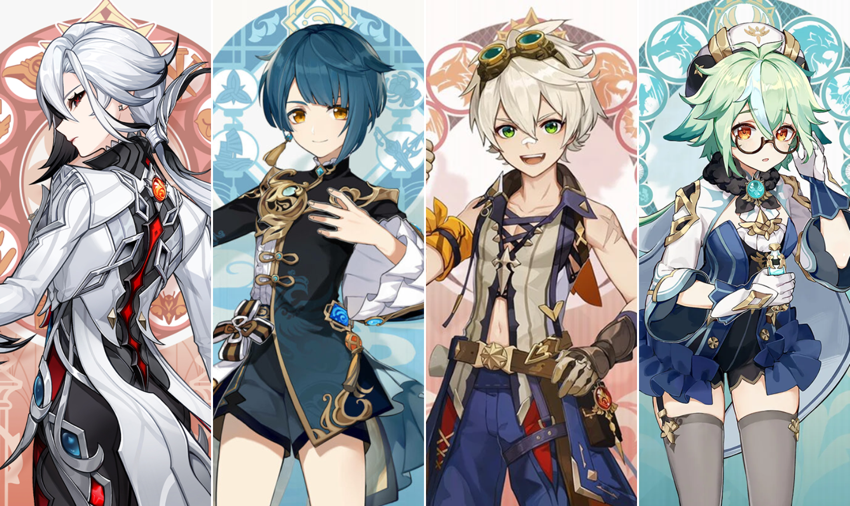 Бюджетный F2P состав Арлекино с Син Цю, Беннетом и Сахарозой на Паре в Genshin Impact