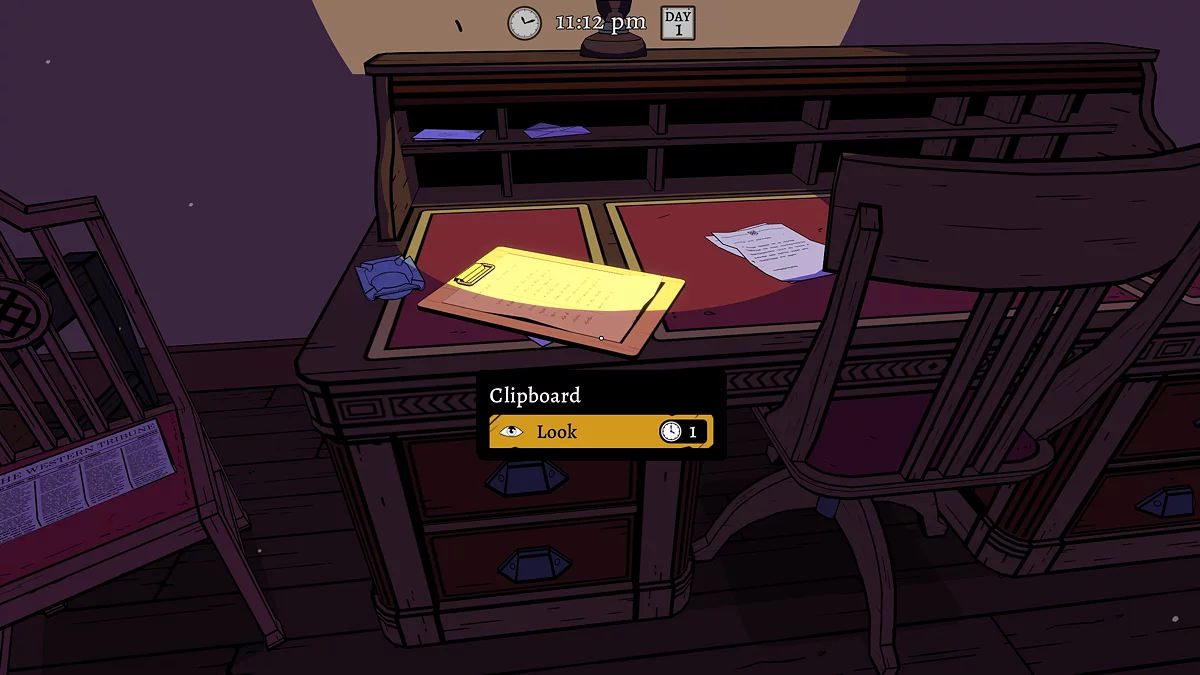 Проникновение в кабинет менеджера для поиска улик