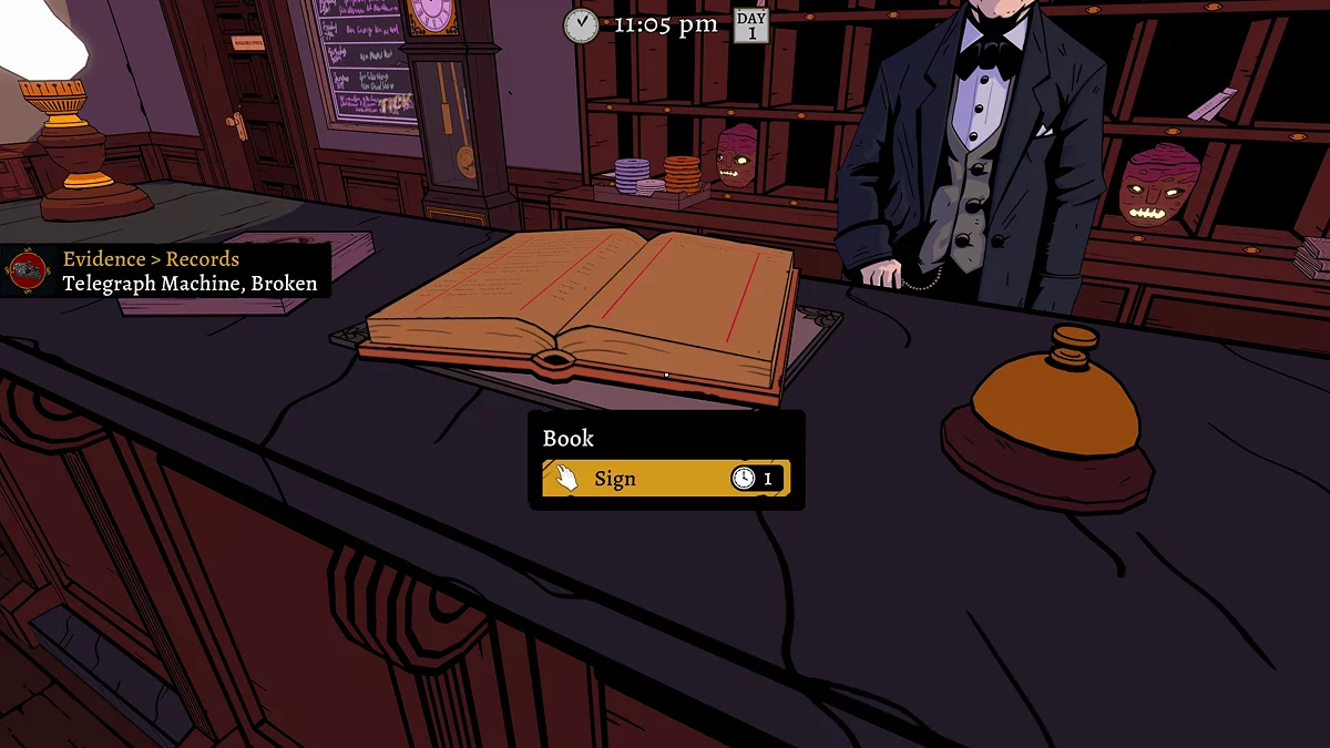 Встреча с менеджером отеля Винсентом Варли в вестибюле