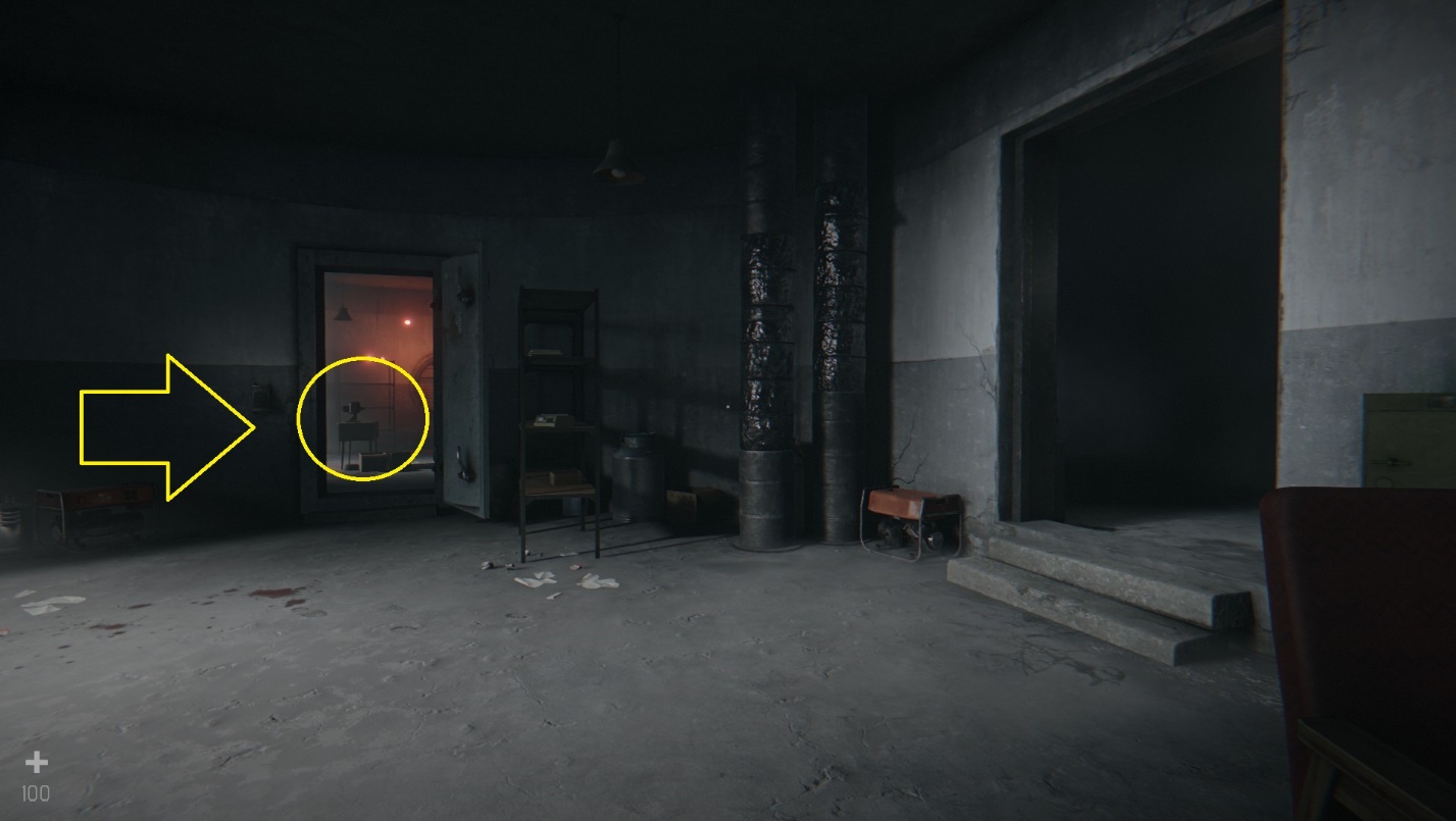 Видеопроектор в секретной комнате убежища Николы