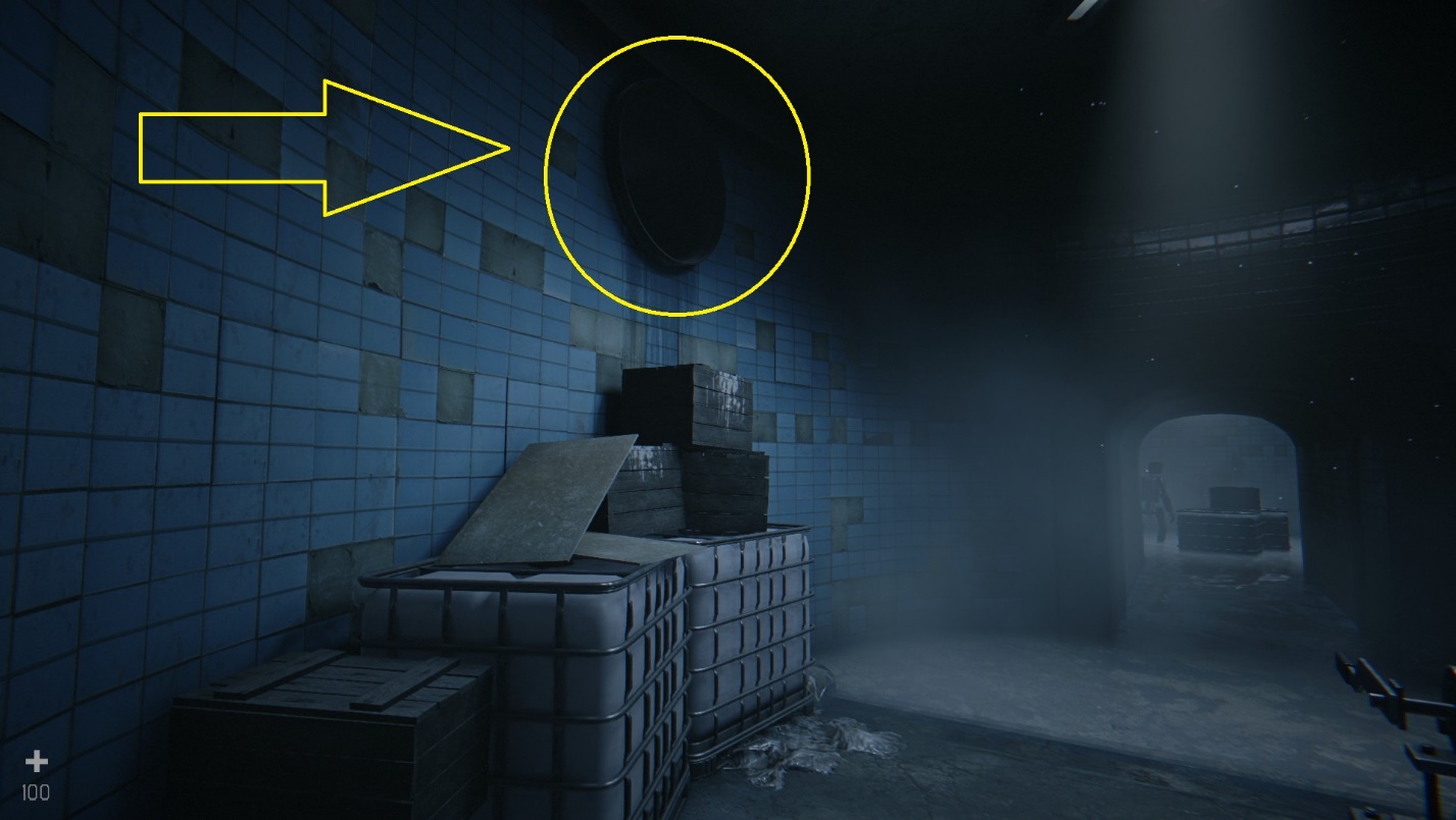 Затопленные коридоры подвала РАН с секторами