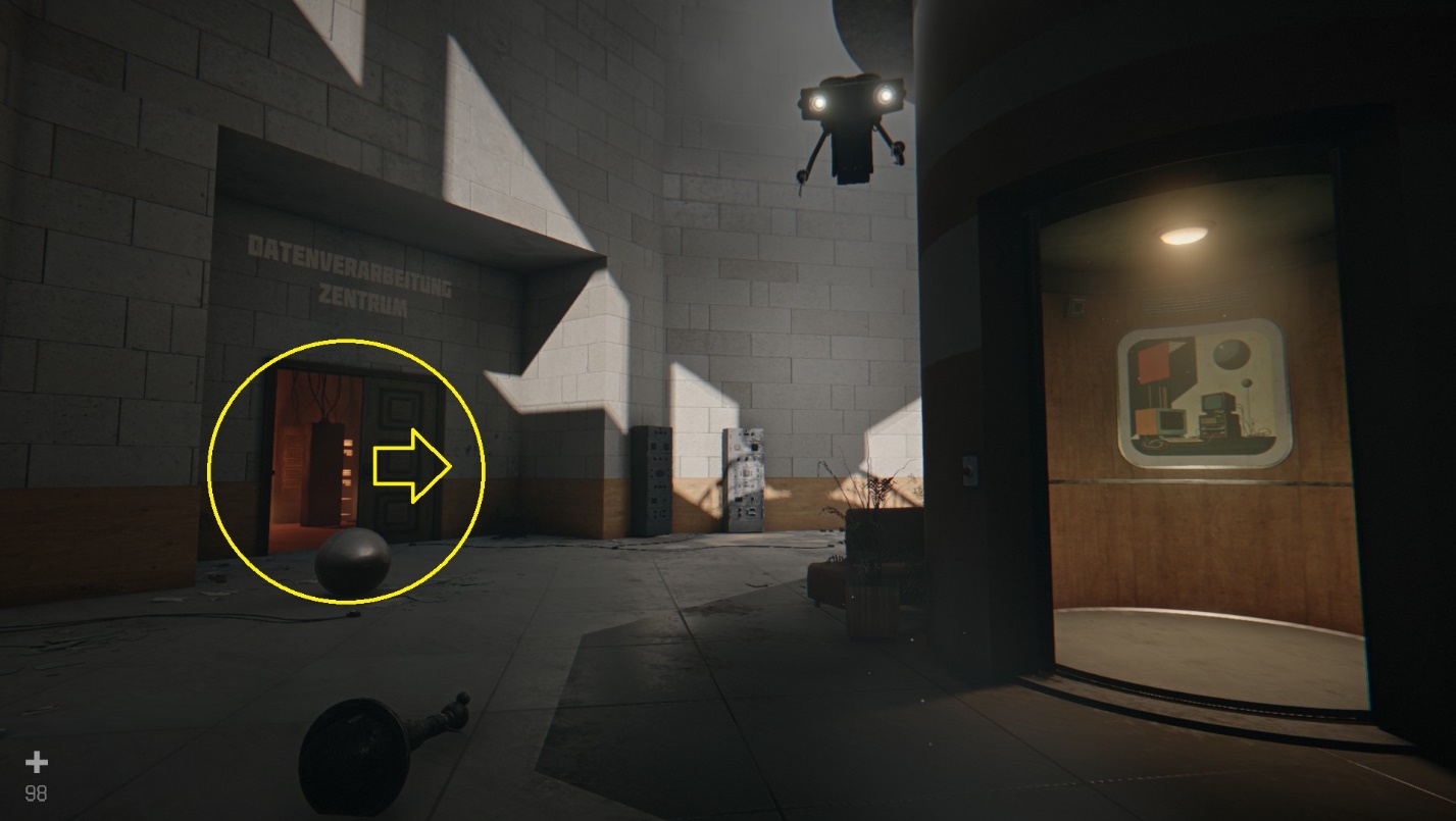 Комната со стеллажами в центре обработки данных РАН