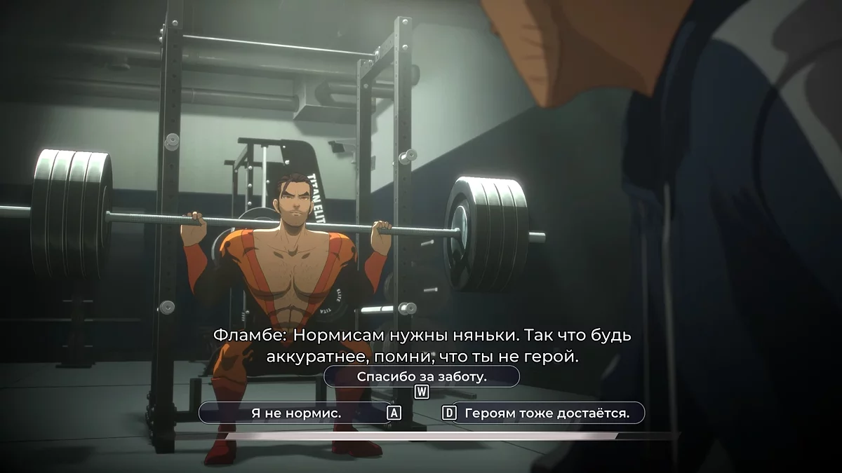 Фламбе в прошлом — супер-злодей с огненными способностями