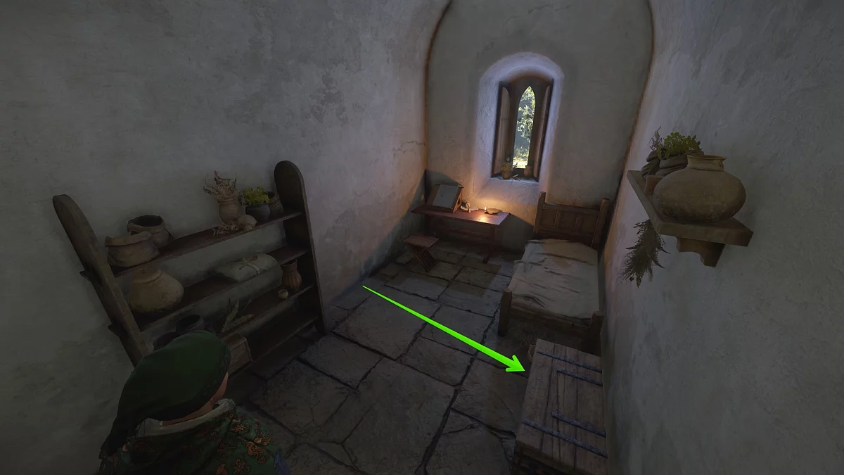 Исповедник Штепан в лазарете Седлецкого монастыря в Kingdom Come Deliverance 2