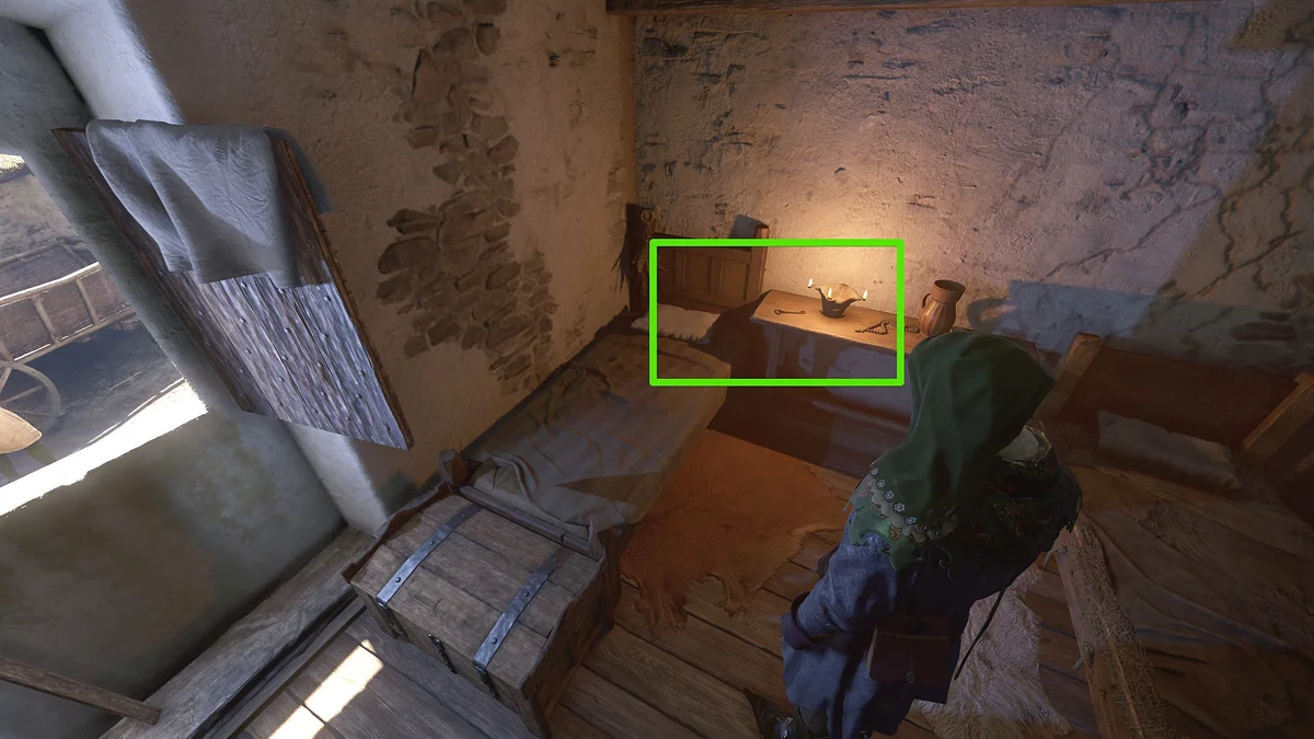 Эконом Зденек в рабочем доме монастыря в Kingdom Come Deliverance 2