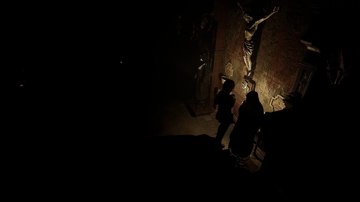 Лестница ведущая в глубь музея