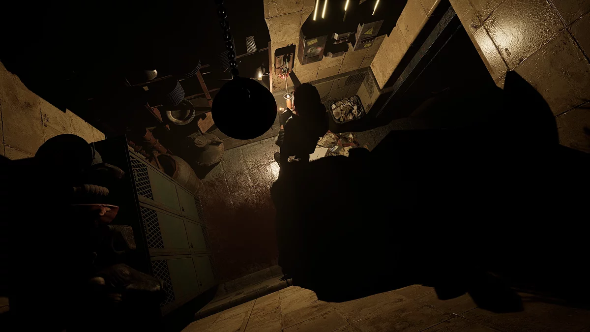 Морозильник с трупом монахини на кухне