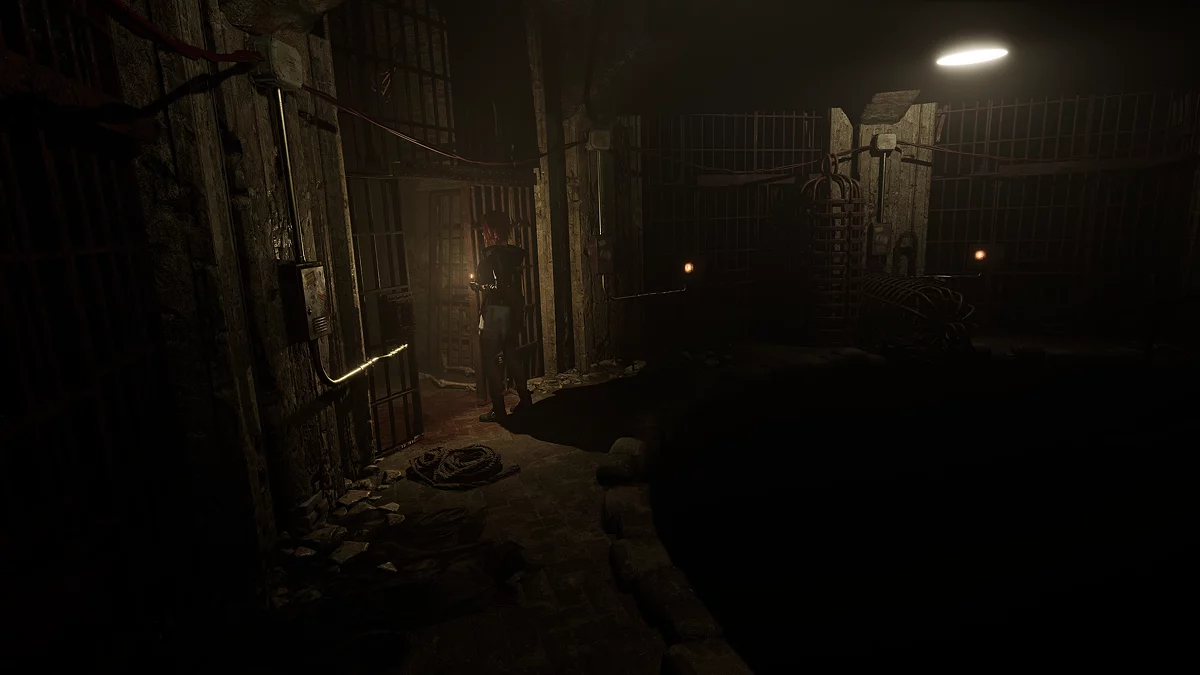 Красный электрощит с тумблерами