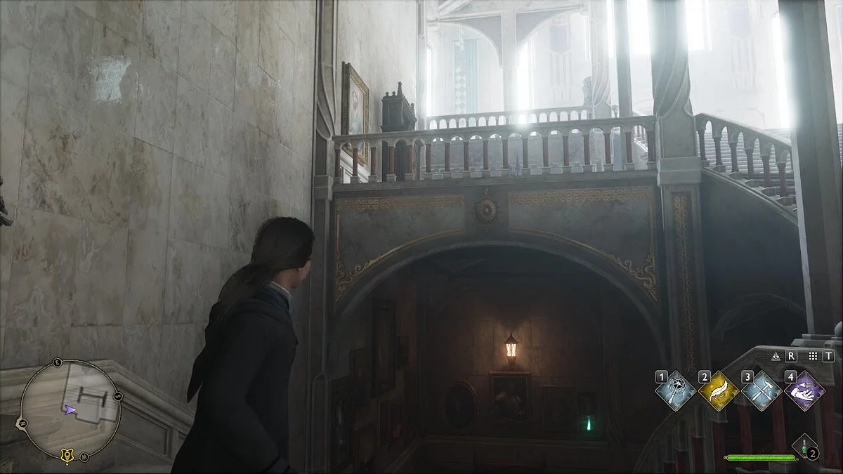 Третий шкаф над точкой быстрого перемещения