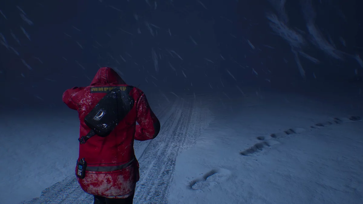 Проход через пролом в скале к станции Восток в The Black Ice