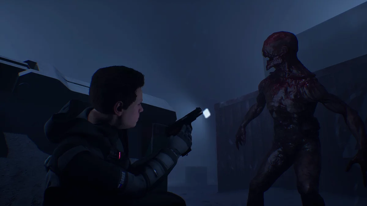 Зона со слепыми врагами в локации Цитадель