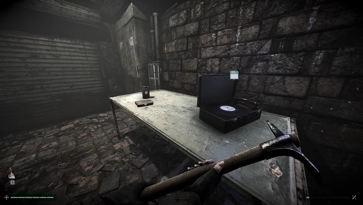 Первая точка сохранения - проигрыватель