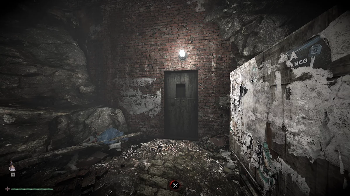 Разрушенный оазис острова