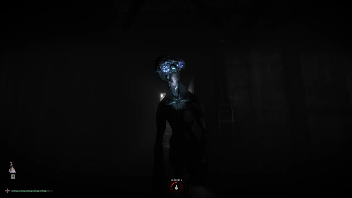 Встреча с электро-призраком в коридоре