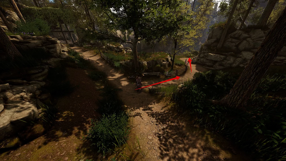 Маршрут к сторожевой башне с корчмой Брат Короля