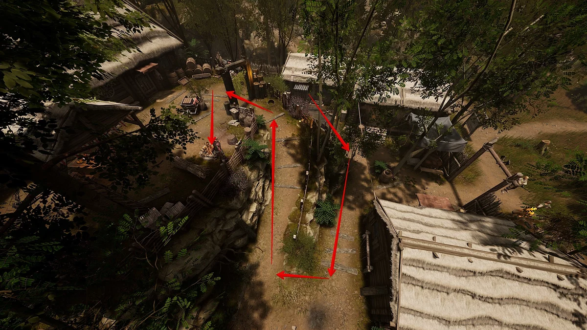 Приготовление похлёбки лесоруба у костра