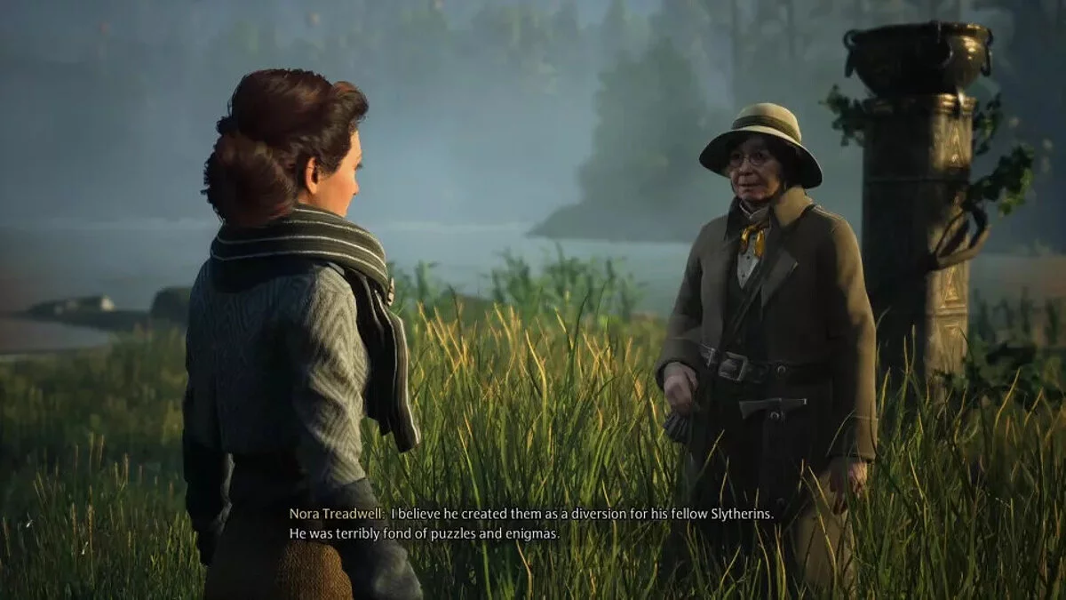 Встреча с Норой Тредвелл для открытия испытаний Мерлина