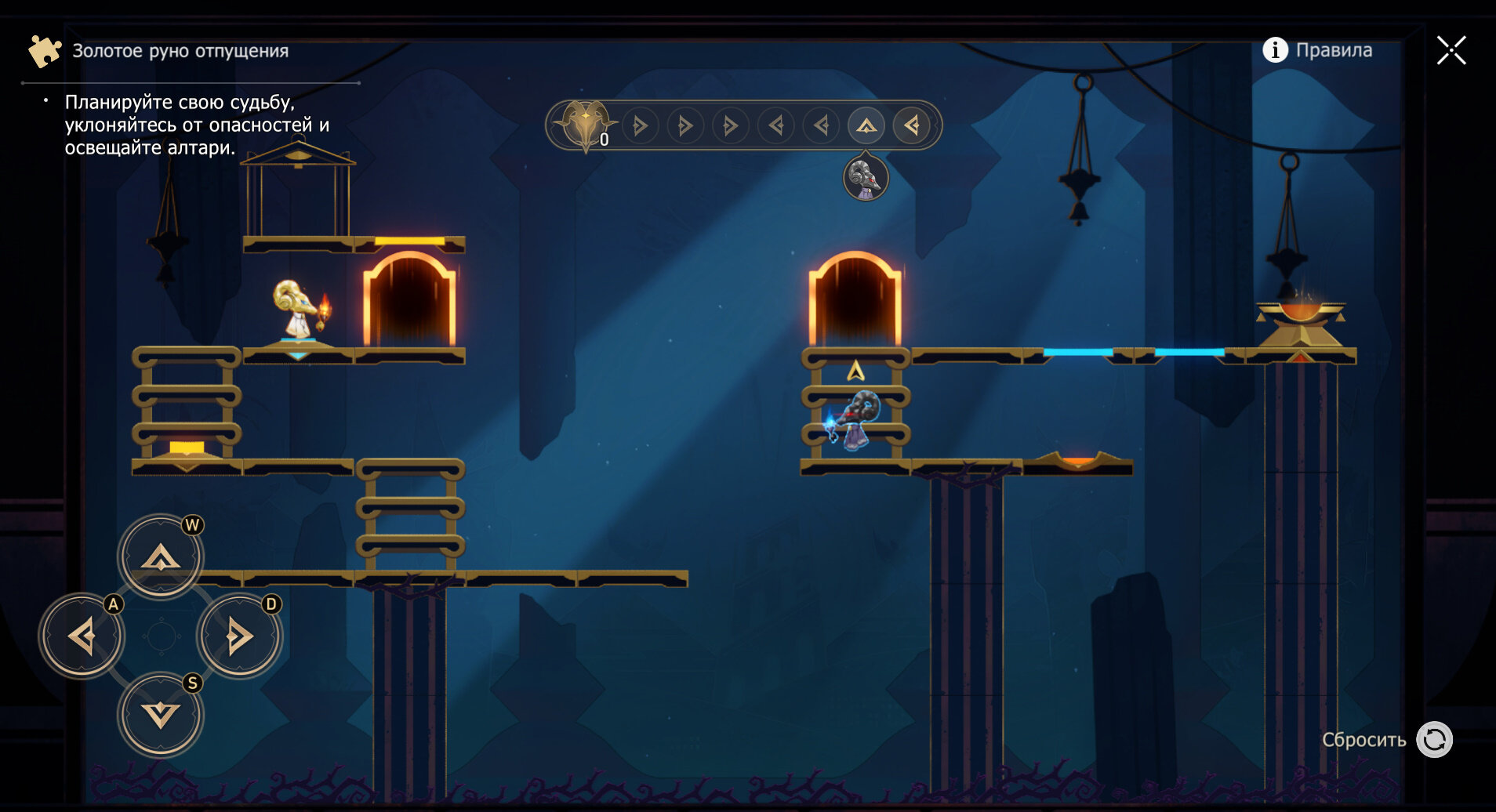 Смена порталов и позиция Я из прошлого в Эхо кошмара