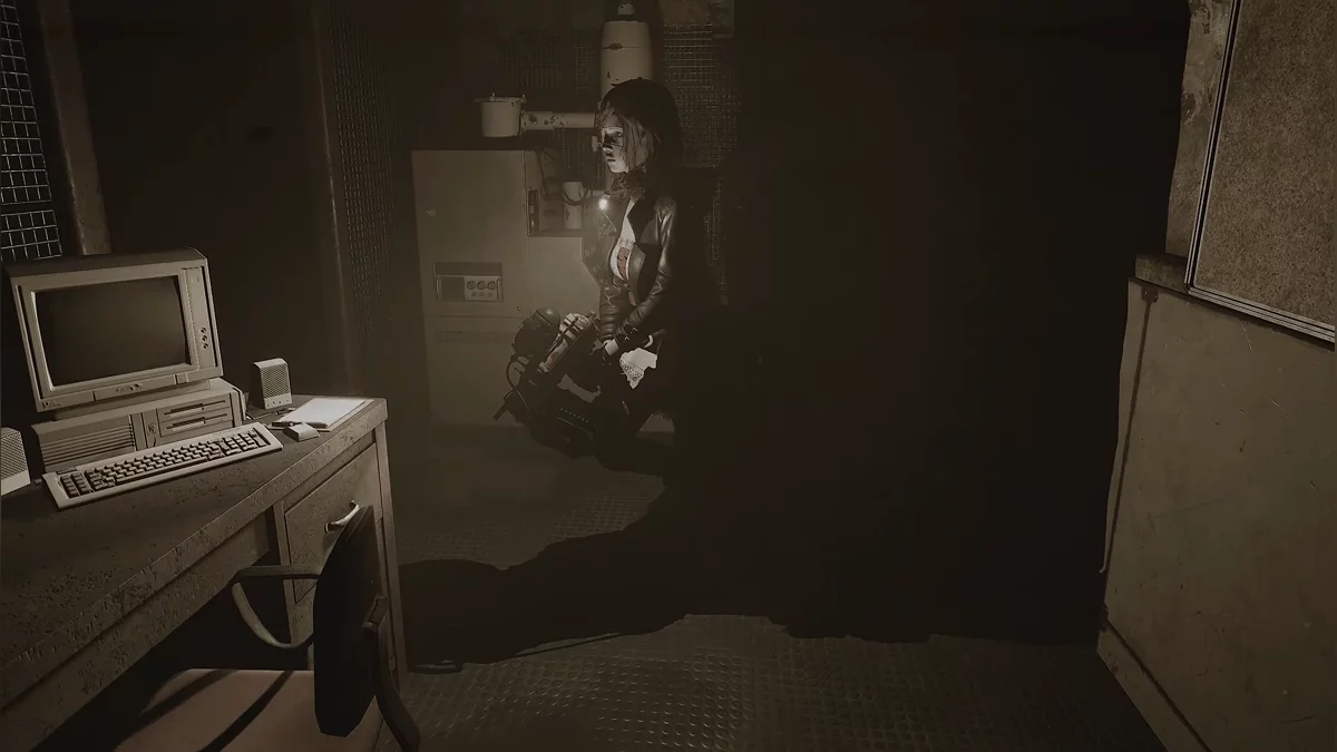 Четвёртый блокнот Анджелики на столике в комнате с кроватью в лаборатории прошлого