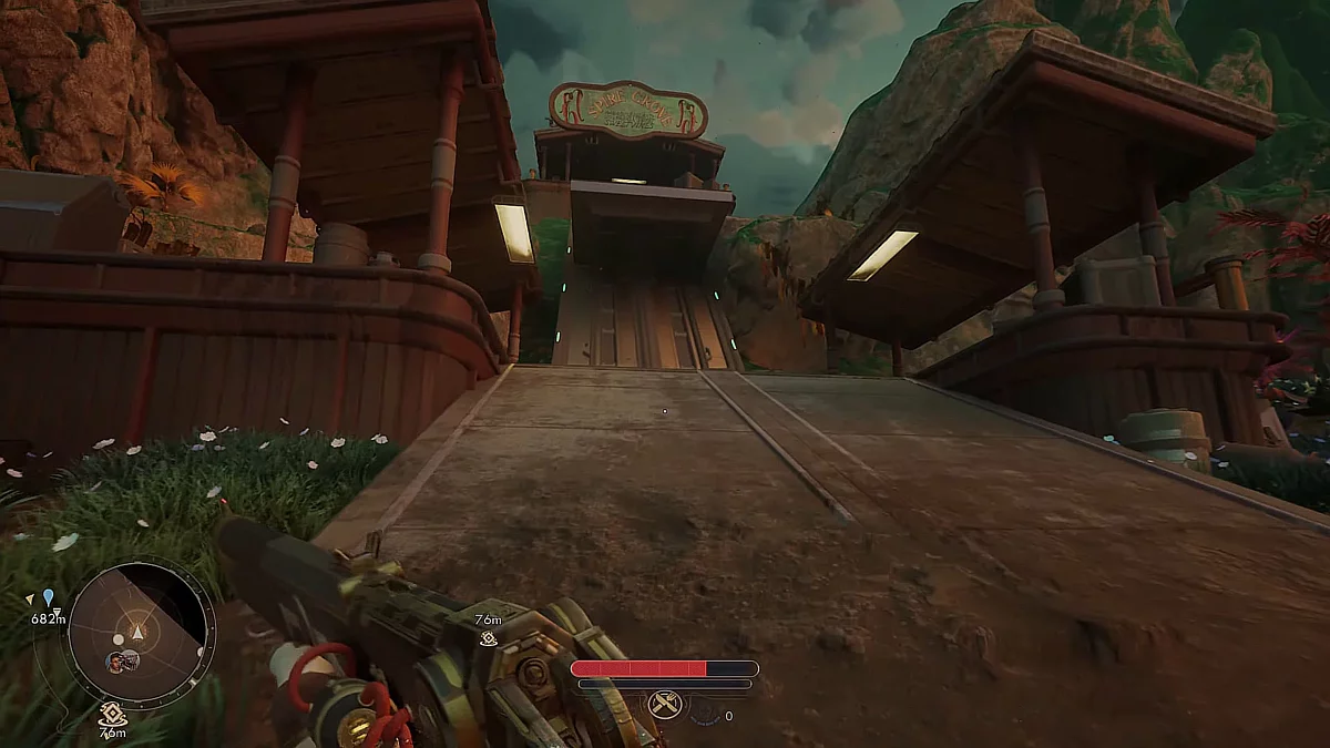 Сломанный лифт на пути к Скалистой роще