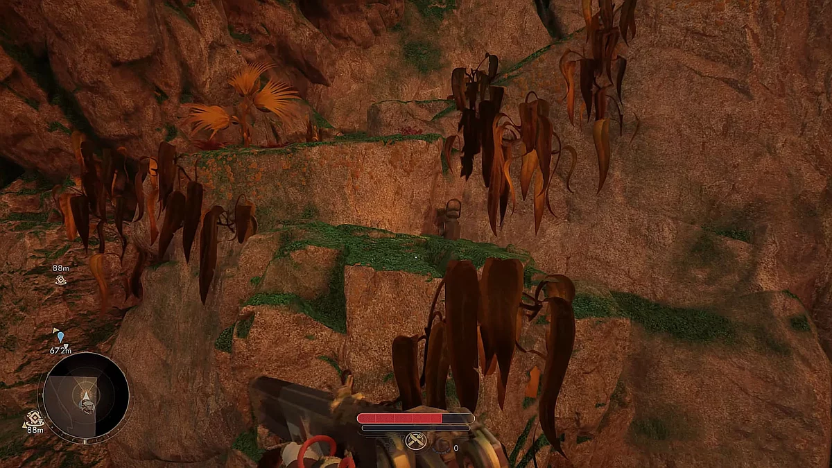 Подъем по выступам к вершине Скалистой рощи