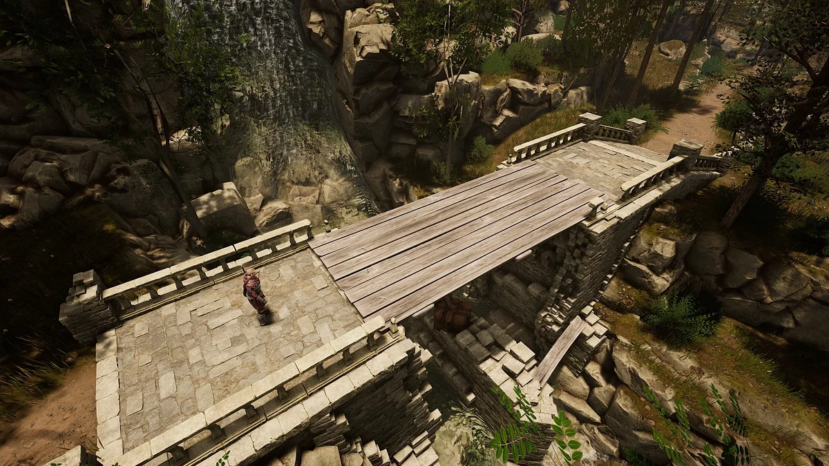 Сопровождение Еремея к месту ремонта моста между пригородом и лагерем лесорубов