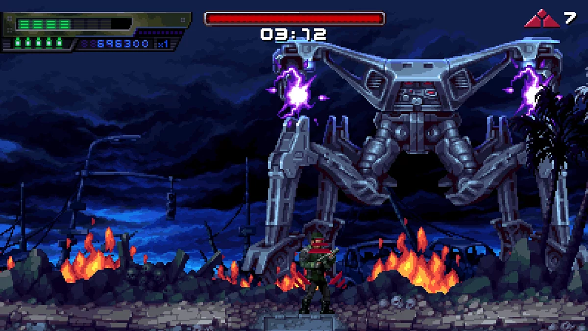 Босс центурион на открытой местности