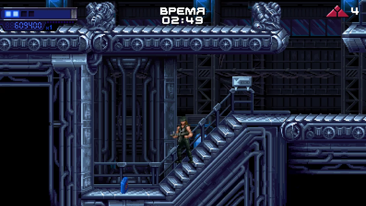 Колющий станок на верхнем уровне