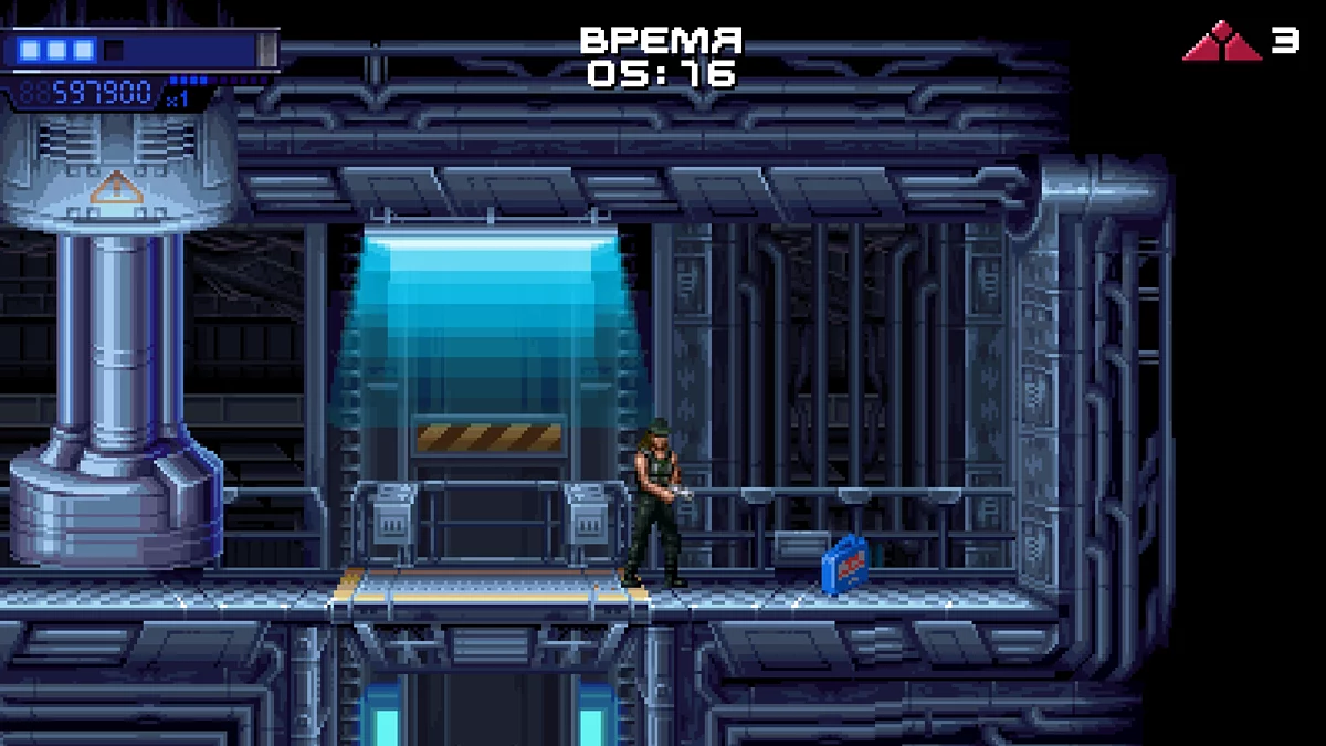 Трехуровневая комната со стрелками в желтом