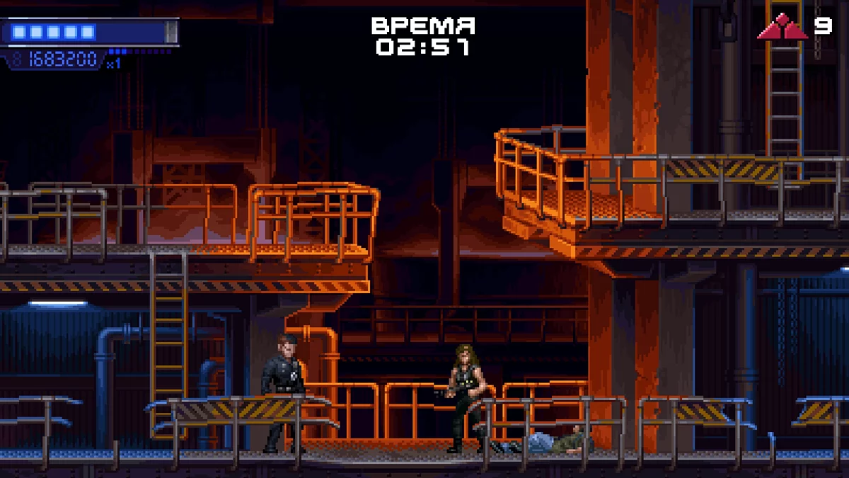 Сопровождение Джона на сталелитейном заводе