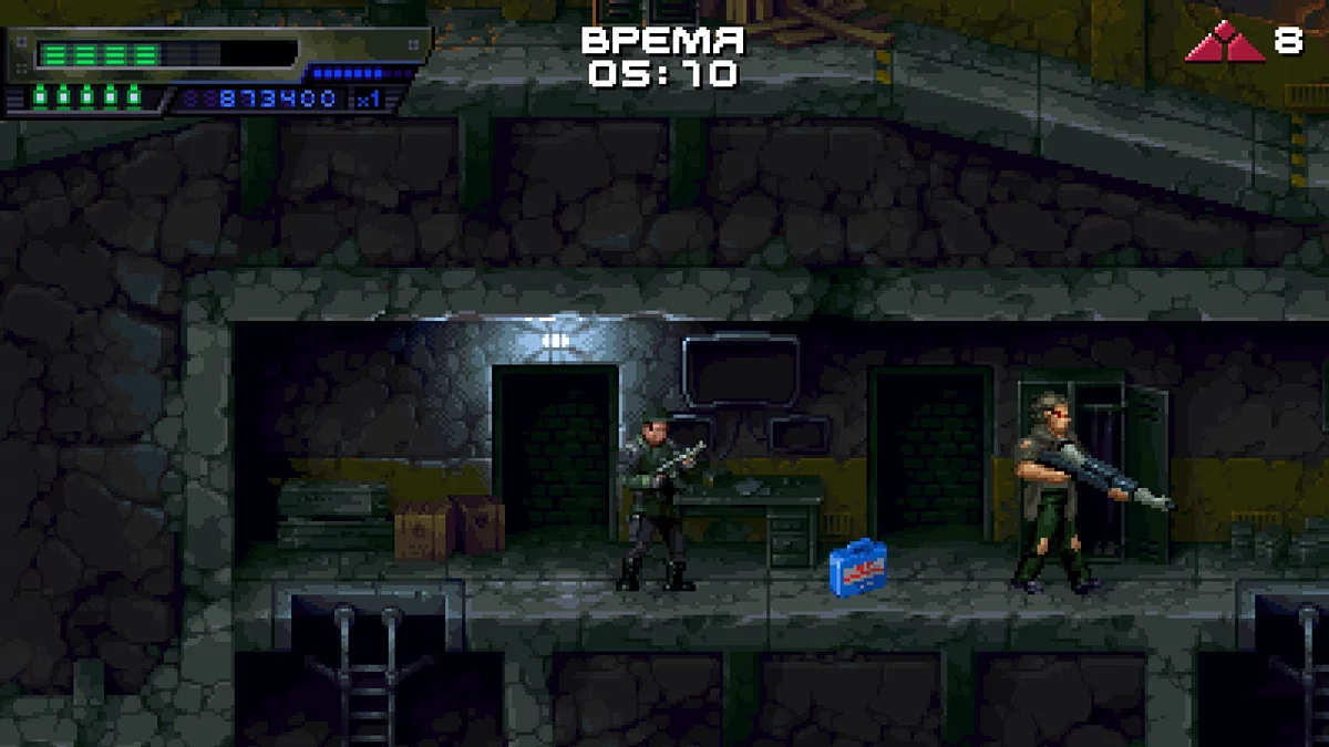 Разрушаемая стена с жетоном второй жизни