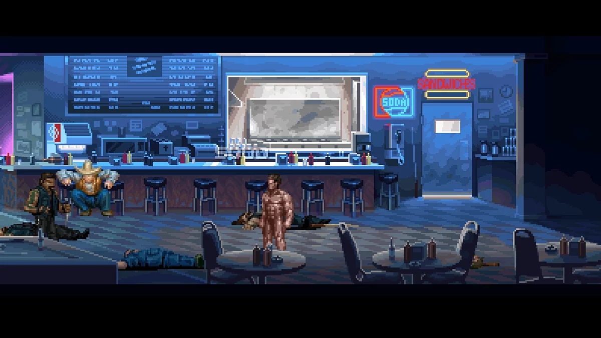 Босс злой бармен на арене