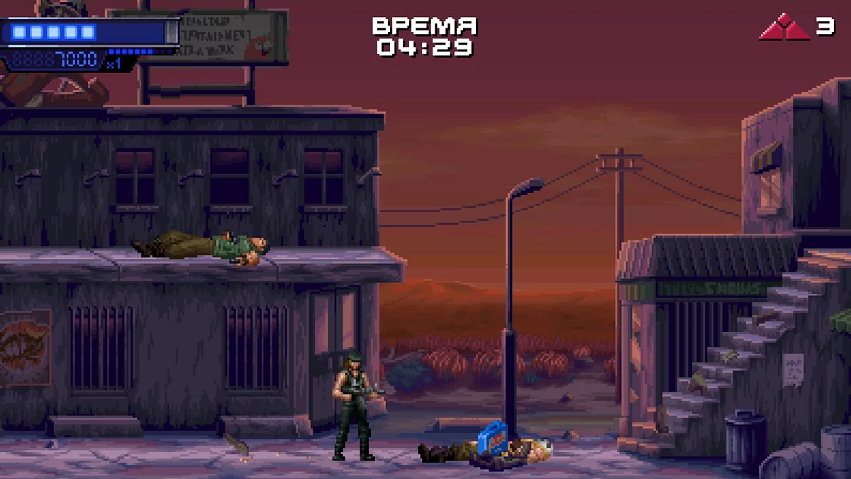 Секретная винтовка за стеклом в здании