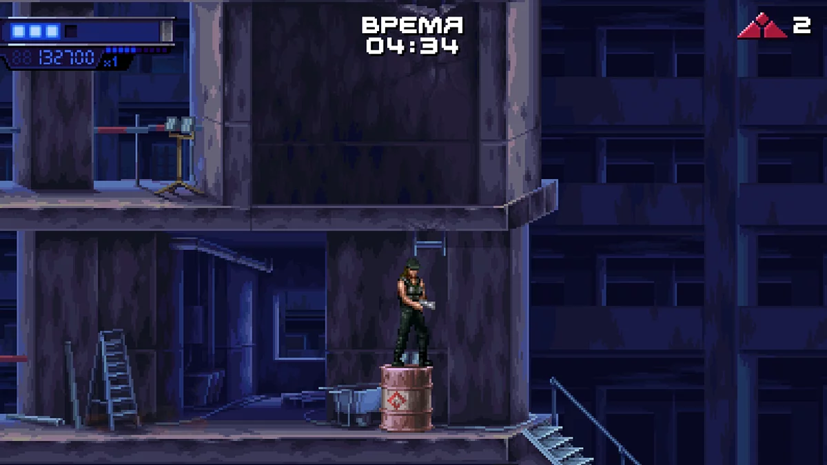 Красный флаг с эмблемой сохранения