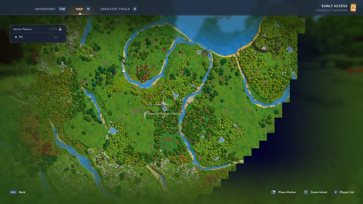 Забытый храм с порталом в волшебное измерение и голем-босс у входа