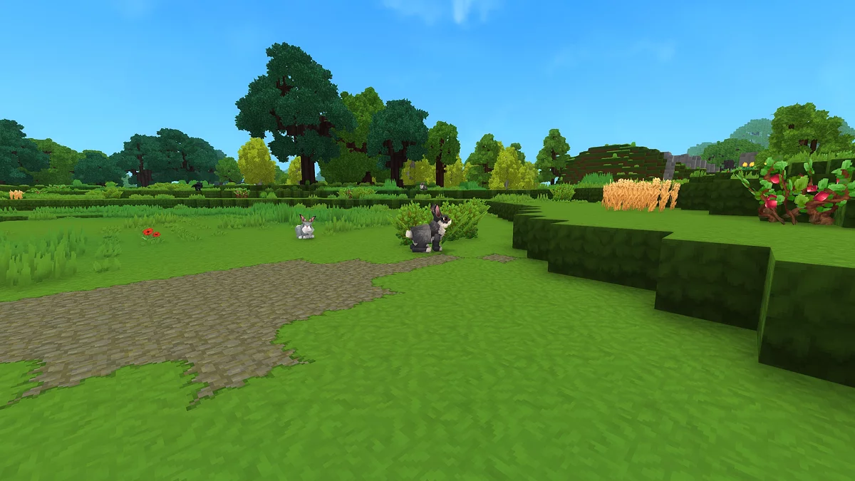 Крафт грубого спального мешка из шкур животных в Hytale