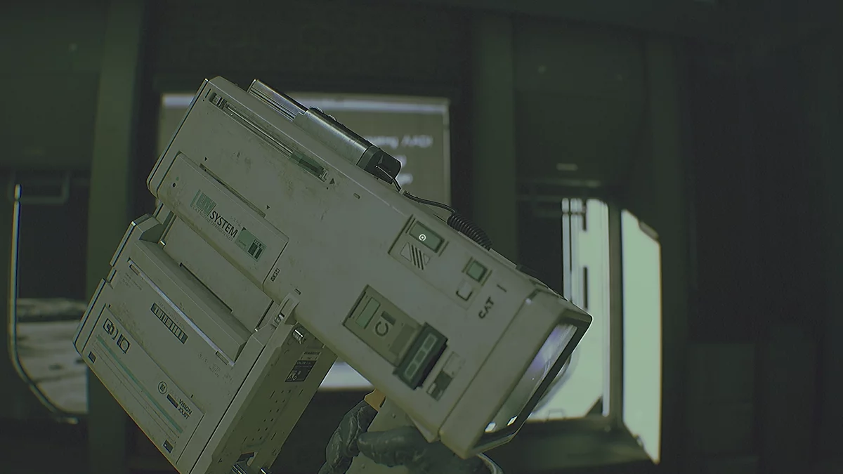 Презентация на стене с инструкцией по подключению к системному модулю